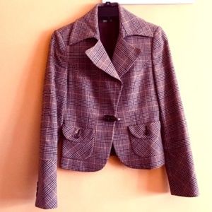 United Colors of Benetton Tweed Short Blazer